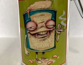 Herb Stash Jar: Airtight Glass Container, Stoner Gift