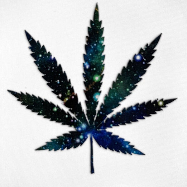 Marijuana Pot Plant Hemp Leaf Vinyl Car Truck Decals Stickers