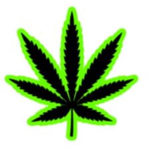 Custom Marijuana Pot Leaf Weed 420 Decals Cool Stickers