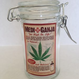 Weed Jar with Airtight Seal - Premium Cannabis Storage