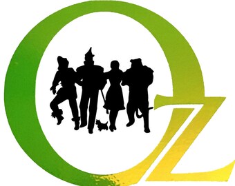The Wizard of Oz  vinyl decal