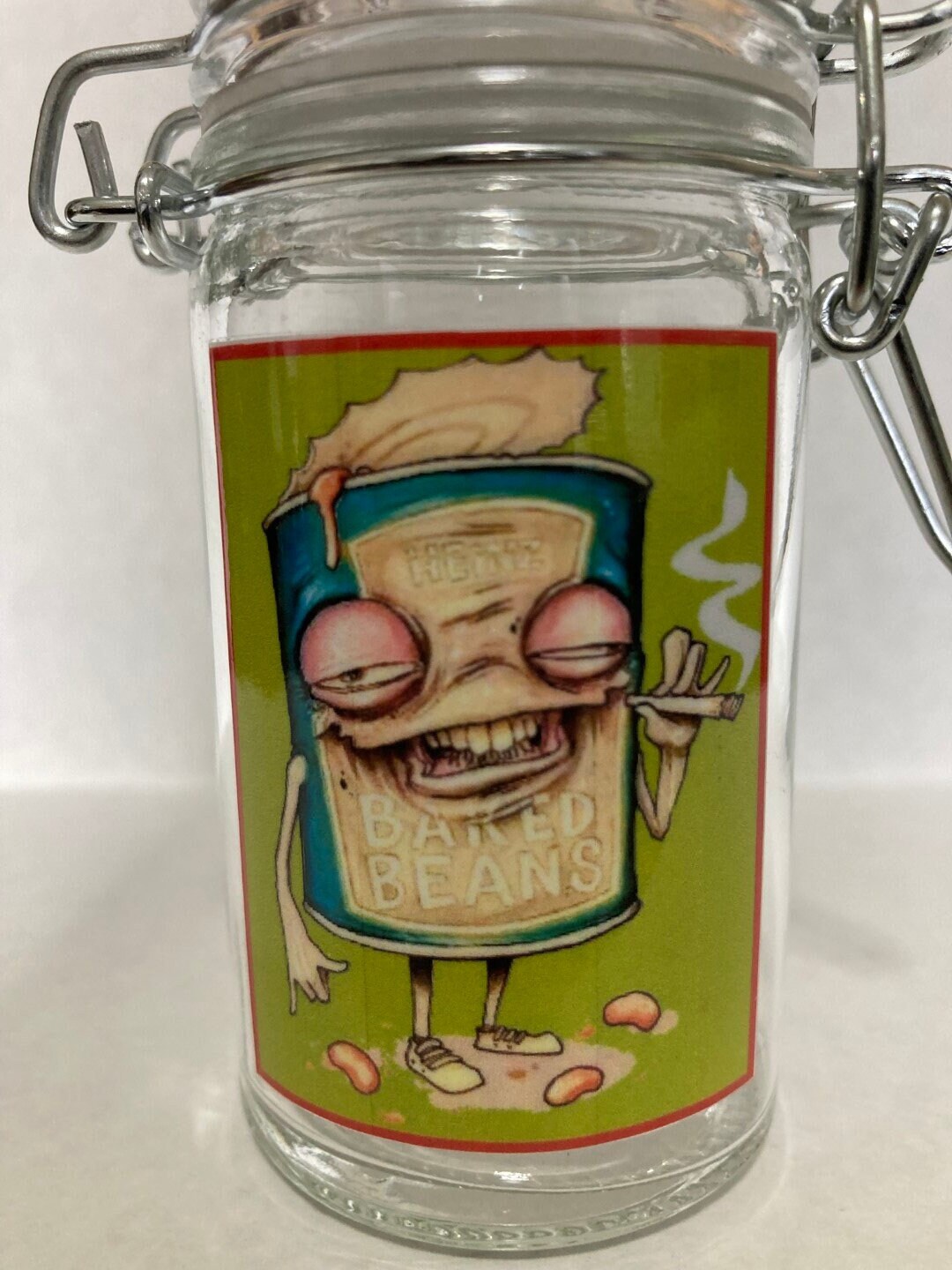 Herb Stash Weed Medical Marijuana Jar Glass Container Storage Etsy