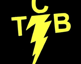 Custom Elvis Presley Tcb Logo Decal Sticker