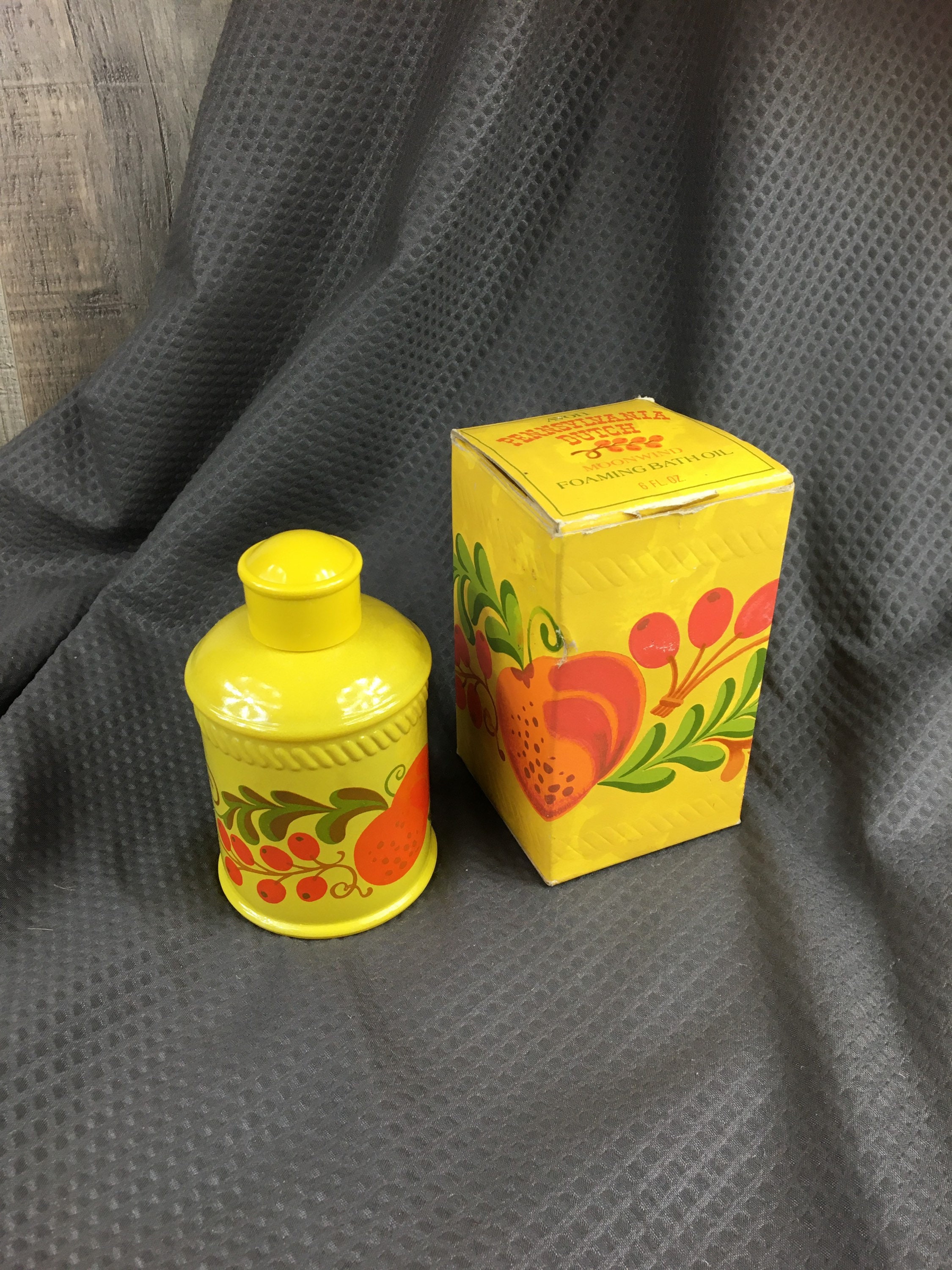 Vintage Avon Pennsylvania Dutch Foaming Bath Oil Bottle and Etsy