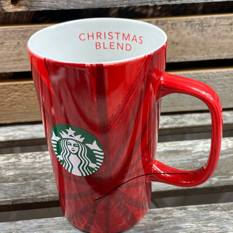 2014 Starbucks Christmas Mug Etsy