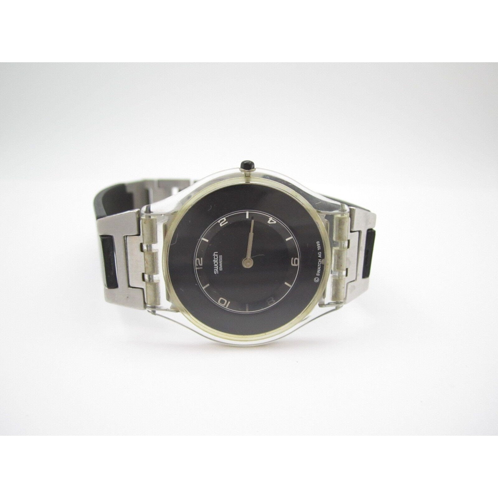 Women Swatch AG 1999 Quartz WR Analog 35mm Dial Causal Round Watch (G426) Women Swatch AG 1999 Quartz WR Analog 35mm Dial Causal Round  main image 3