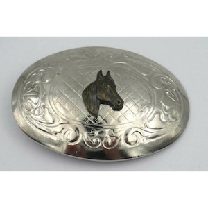 Women&#39;s Western Horse Belt Buckle (A65)
