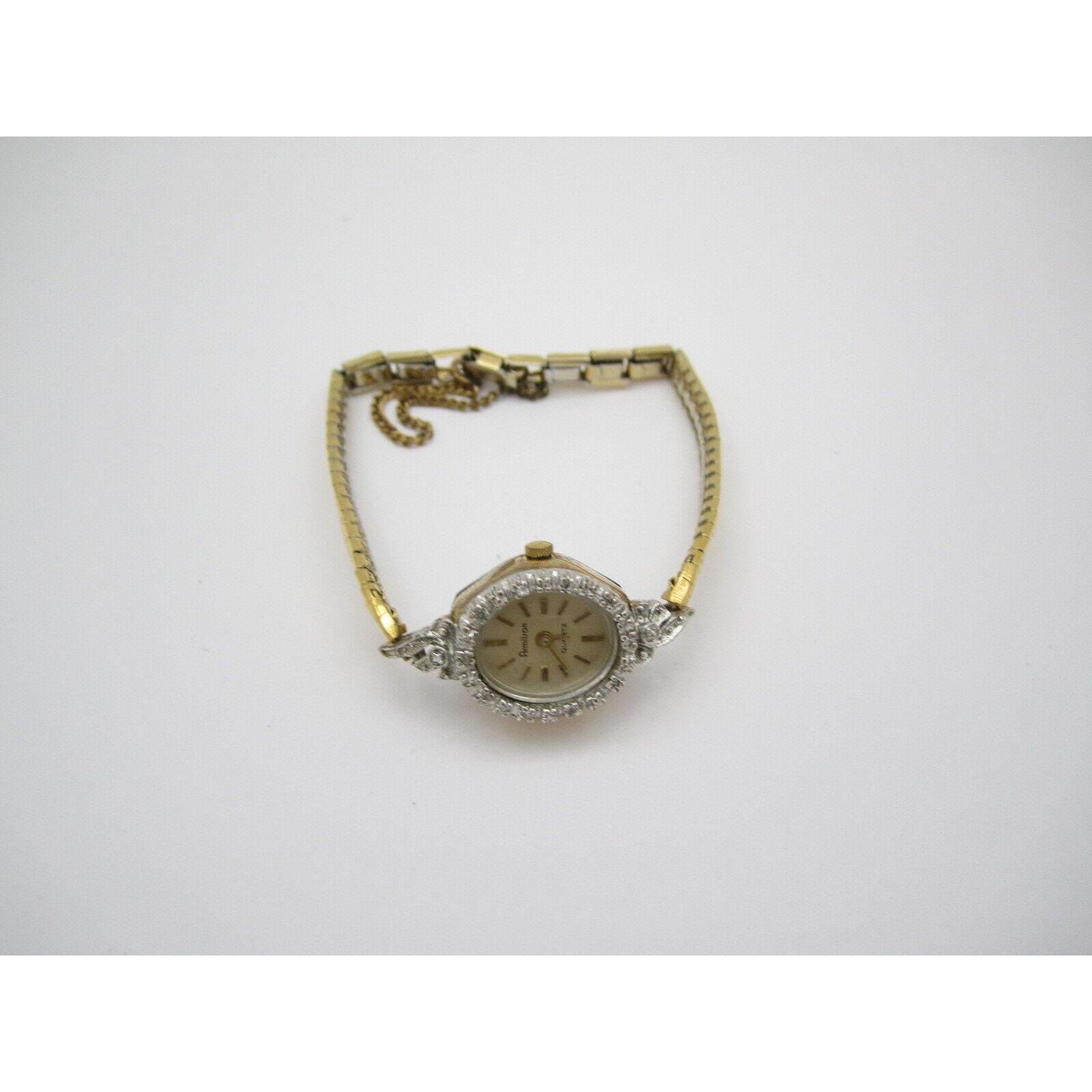 Women Armitron Diamond Quartz WR Analog 16mm Dial Watch  display picture 2