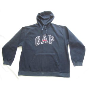 トップス OLD GAP 90s Logo Sweatshirts Navy M Vintage 90s GAP