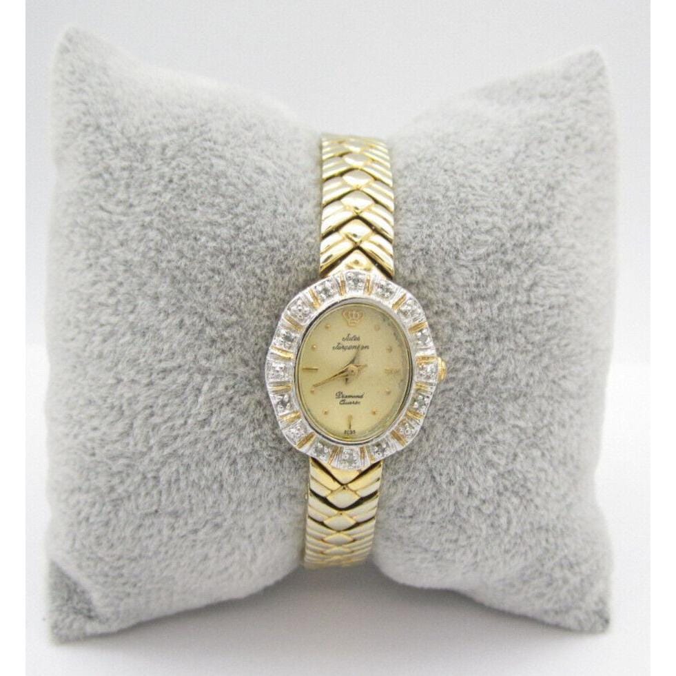 Women Jules Jurgensen Diamonquartz WR Analog 18mm Watch G978 new Battery Etsy