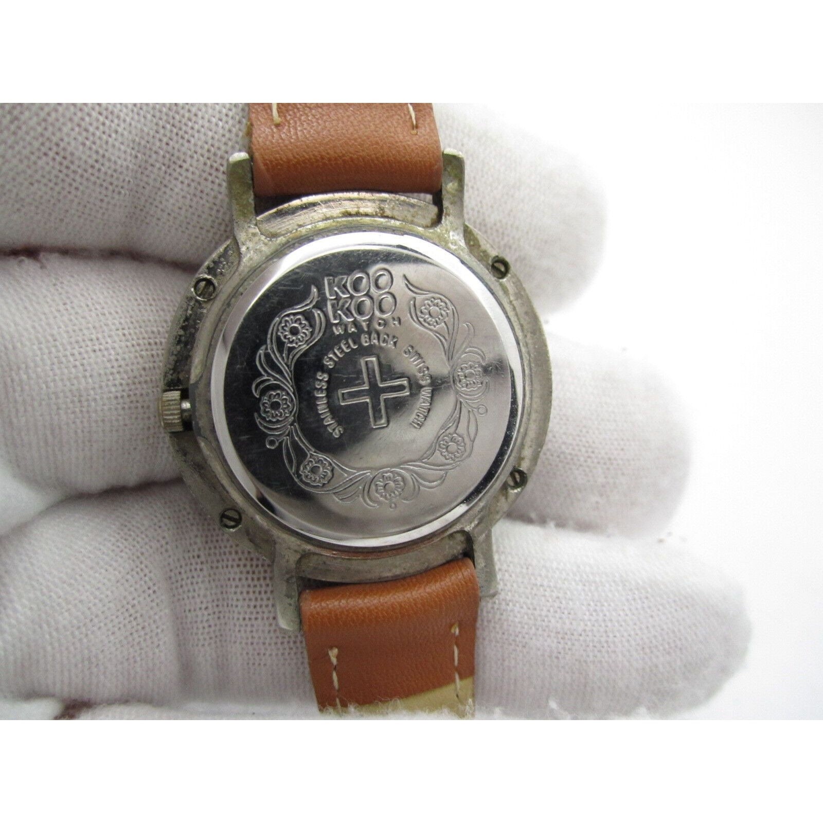 Women Koo Koo Swiss Quartz WR Analog 31mm Dial Moving Window Round Watch (G743) il_fullxfull.4198676221_rjlv.jpg main image 3