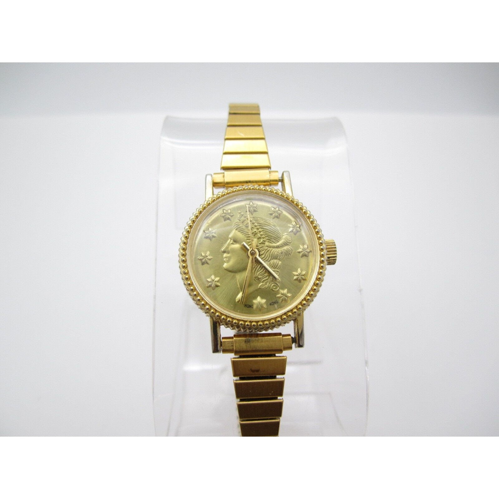 Vtg Women Liberty 1891 Hand Wind Analog 26mm Dial Causal 