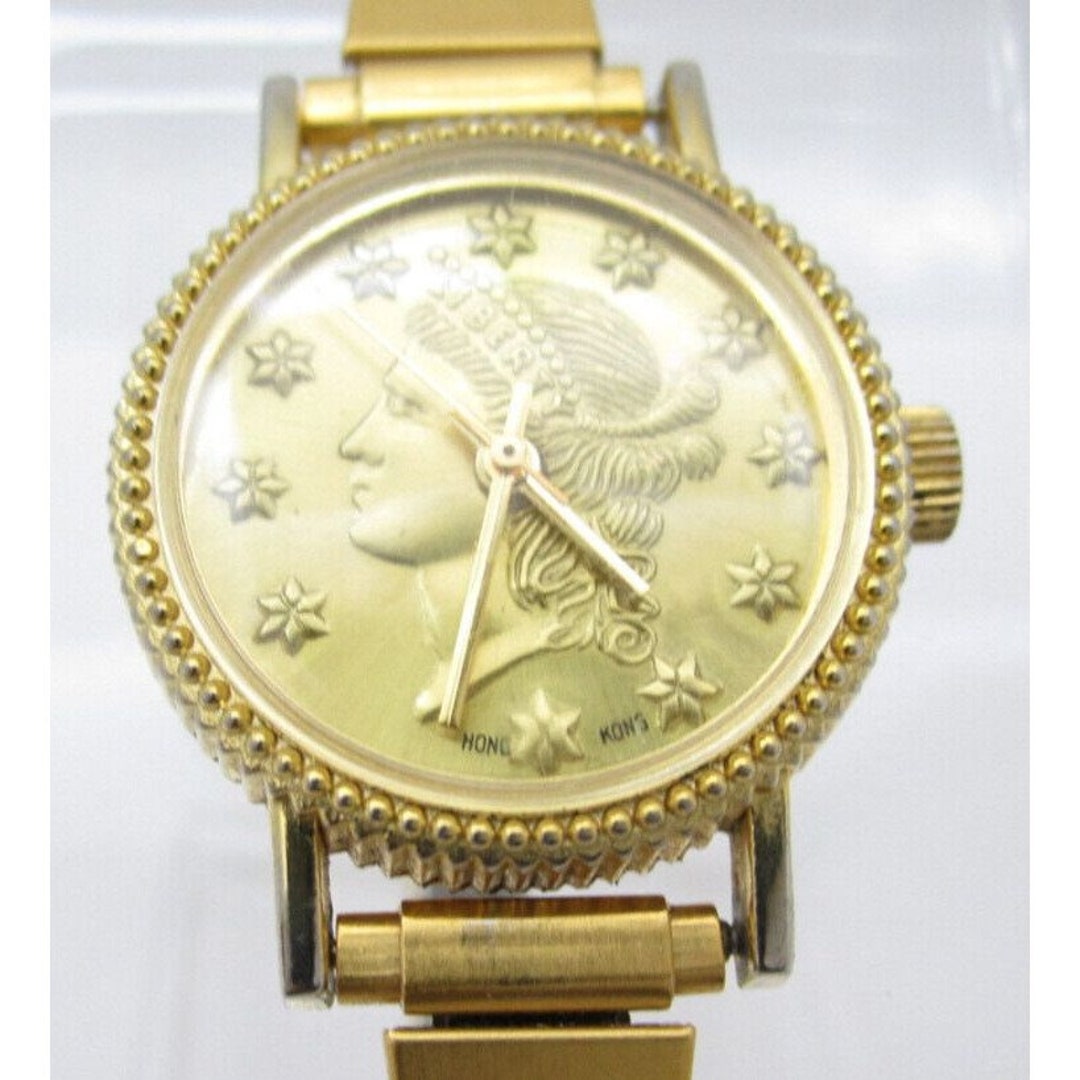 Vtg Women Liberty 1891 Hand Wind Analog 26mm Dial Causal Round Watch (G296) Vtg Women Liberty 1891 Hand Wind Analog 26mm Dial Causal  main image 3
