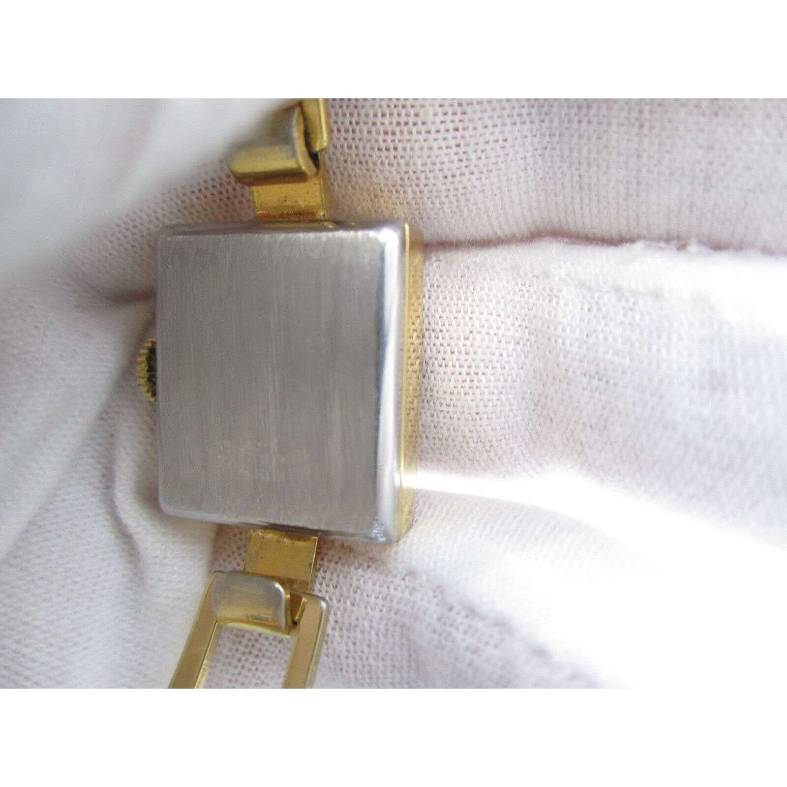 Vtg Ermex Hand Wind WR Analog Dial Causal Square Watch (G456  display picture 1