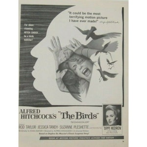Alfred Hitchcocks &quot;The Birds&quot;/Volkswagon/Chrysler Trucks Print Ads (B12)