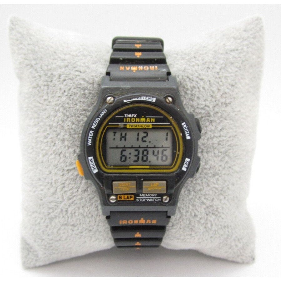 Vtg Women Timex Ironman Triathlon Quartz 32mm WR 8 Lap Vtg Women Timex Ironman Triathlon Quartz 32mm WR 8 Lap