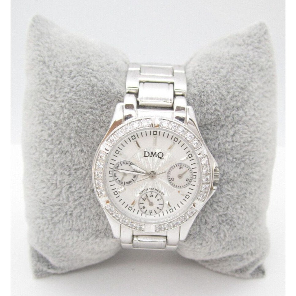 Women DMQ Quartz 100ft WR Analog 33mmDial Causal Round Watch (F828) Dmq Watch - Etsy main image 4