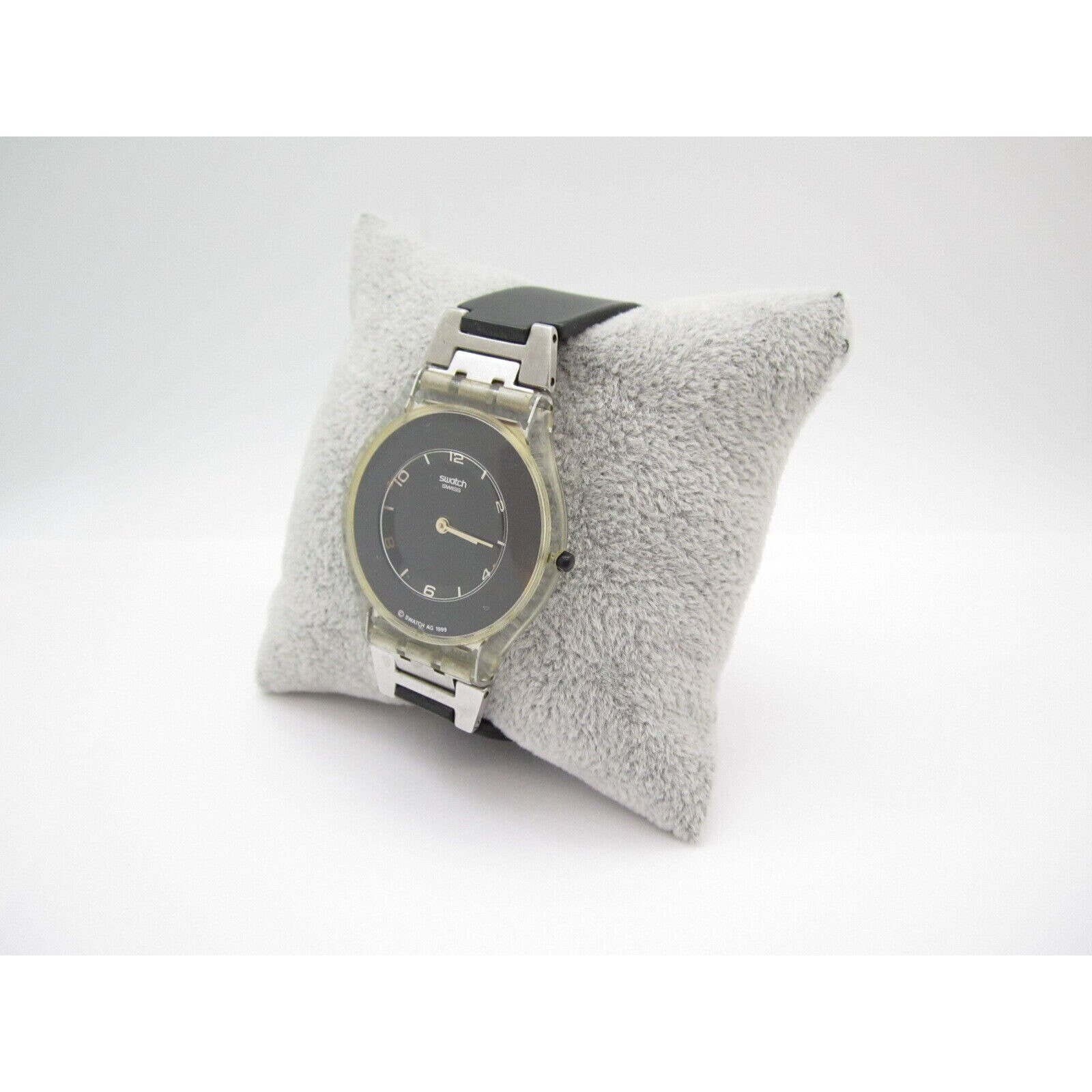 Women Swatch AG 1999 Quartz WR Analog 35mm Dial Causal Round Watch (G426) Women Swatch AG 1999 Quartz WR Analog 35mm Dial Causal Round  main image 2