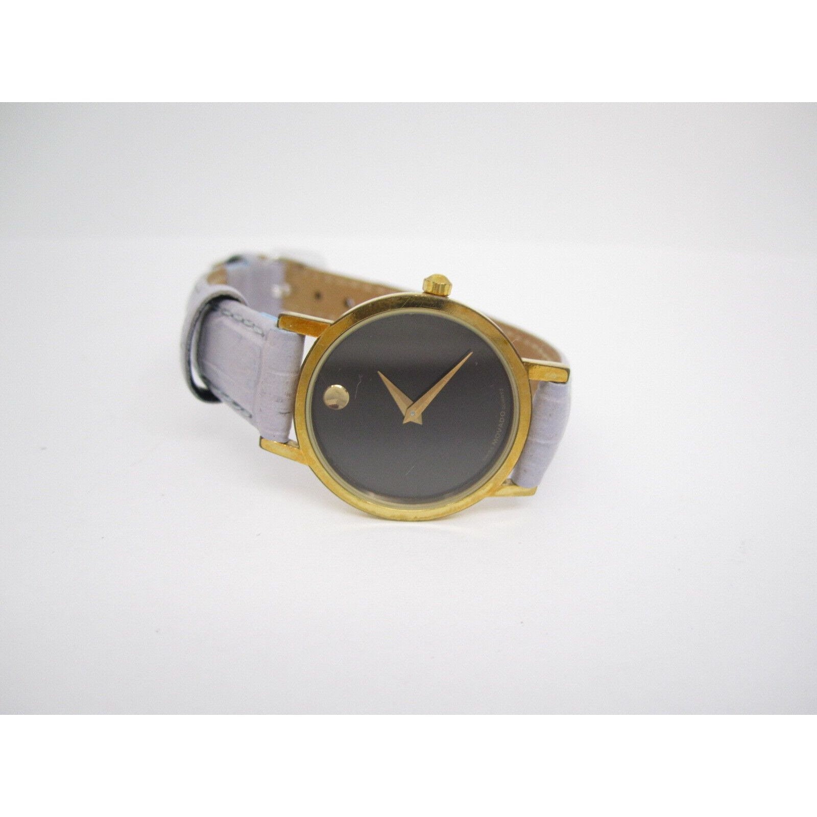 Vtg Movado Swiss Museum Quartz WR Analog 26mm Dial Causal  display picture 3