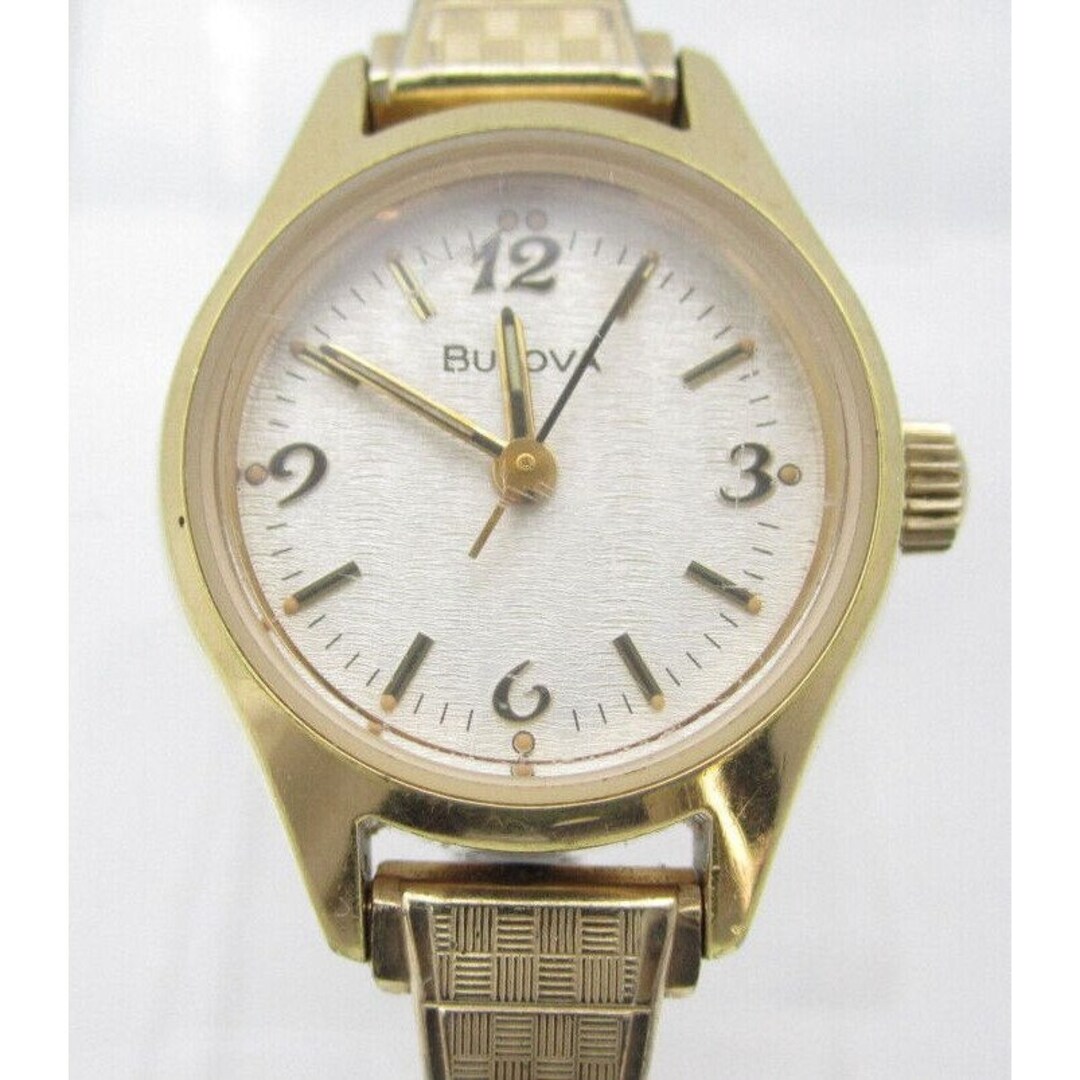 Women Bulova Hand Wind Mechanical Analog 24mm Dial Causal Round Watch (F855) Women Bulova Hand Wind Mechanical Analog 24mm Dial Causal  main image 2