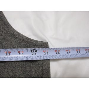 Chaleco vintage Y2K Filson Mackinaw de lana virgen, estilo 20, gris, talla 50 para hombre, hecho en EE. UU. imagen 5