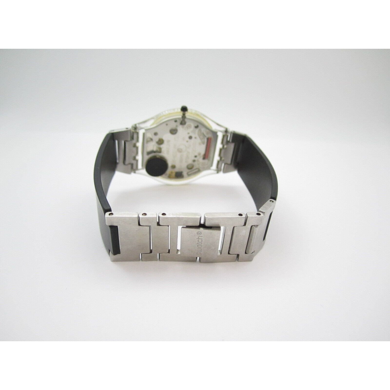 Women Swatch AG 1999 Quartz WR Analog 35mm Dial Causal Round 