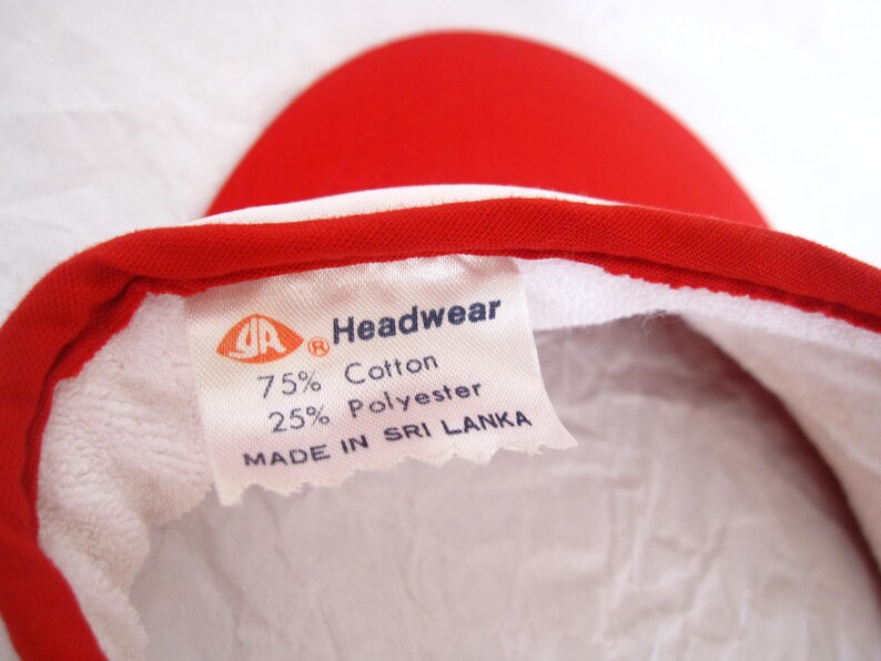 Vintage RedWhite IMPULSE Adjustable Hat