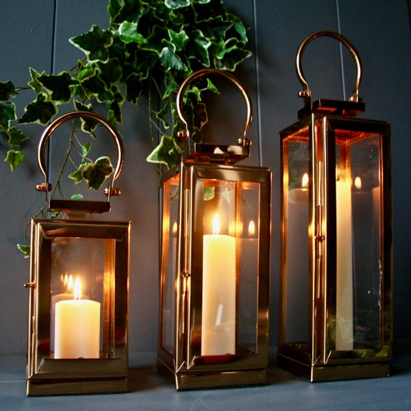 Copper New York Lantern - single lantern