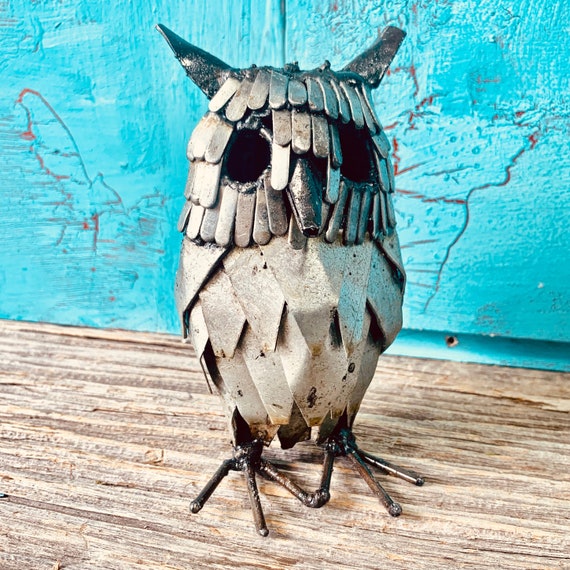 Little Owl Garden Sculpture ART123 Etsy