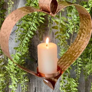 Heart Hanging Candle Holder