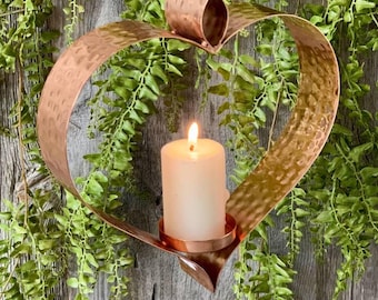 Heart Hanging Candle Holder