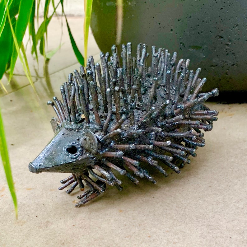 Hedgehog Garden Sculpture ART061 Etsy