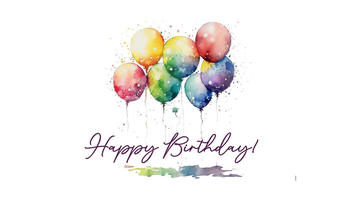 Customizable Happy Birthday Gift Card Add-On
