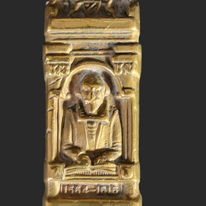 Vintage Solid Brass Nutcracker with a William Shakespeare Theme– Literary Collectible – Brass Desk Decor