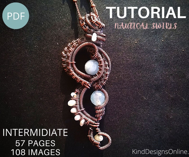 Wire Wrapped Pendant Tutorial Wire Weave Tutorial Wire Wrap - Etsy