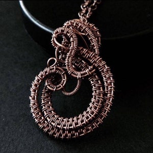 Wire wrap Tutorial Necklace Tutorial Pendant Jewelry Tutorials Wire Woven pdf digital download DIY Jewelry kit tutorials wire wrapping kit image 5