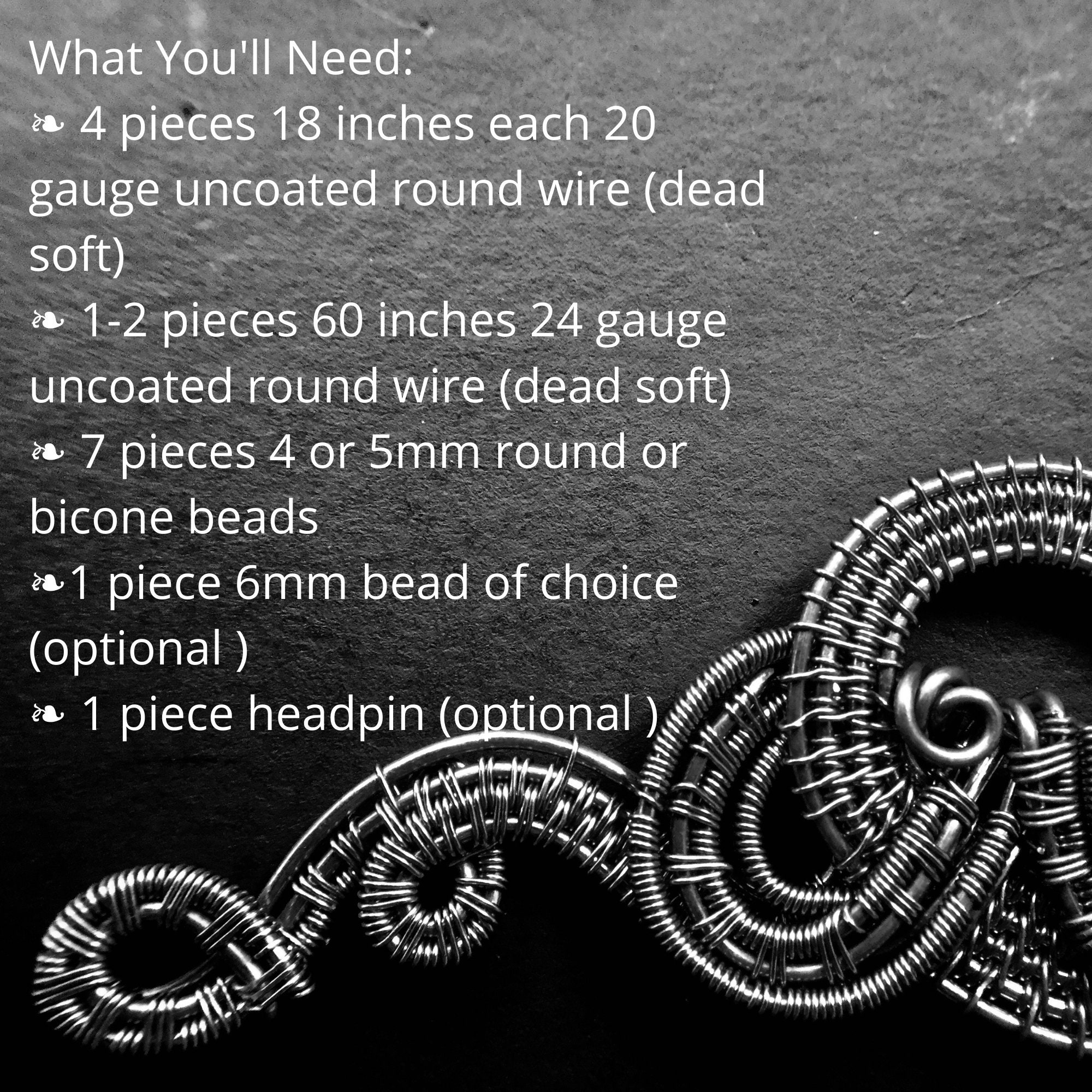Celestial Twists Pendant, Crescent Moon Necklace Wire Wrap Tutorial ...