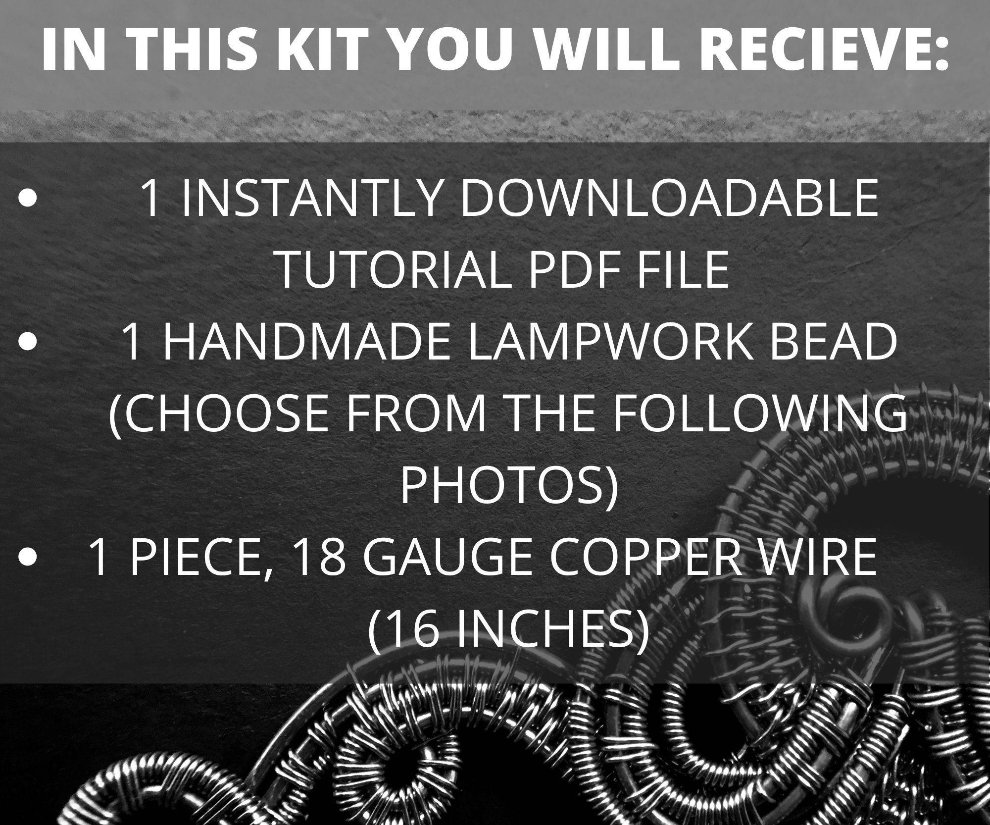 Beginner Ring Tutorial Kit Wire Jewelry Kit Wire Ring Tutorial Etsy