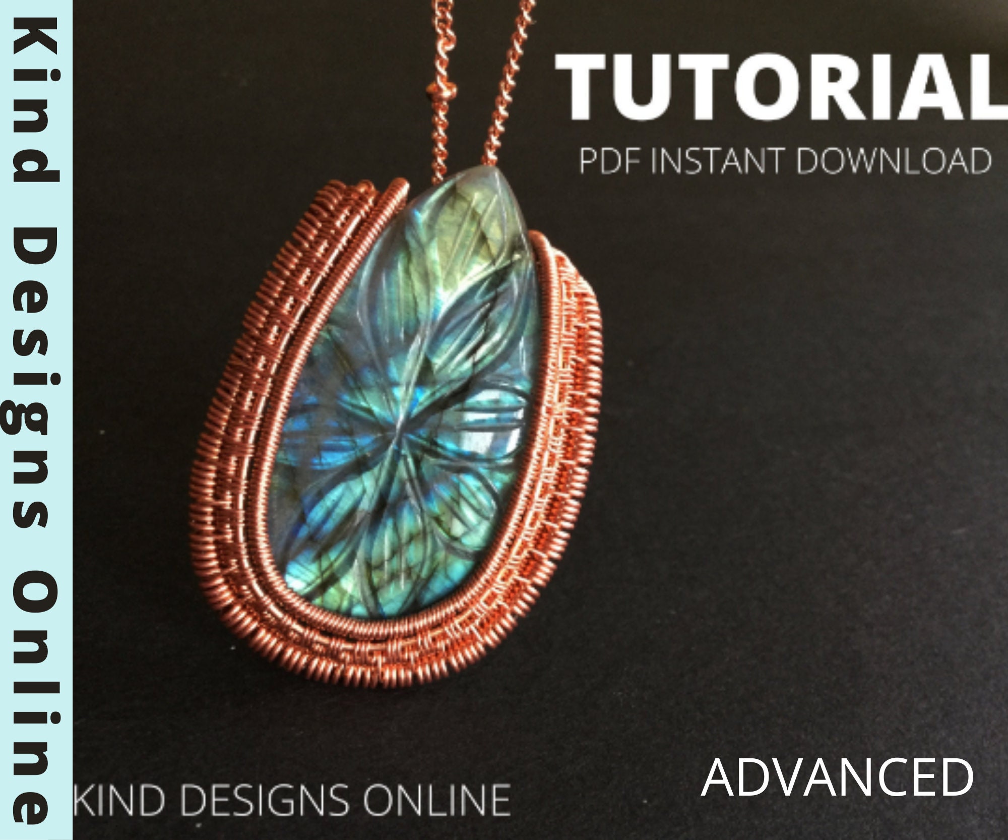WIRE Wrapping Tutorial Pendant Wire Wrap Advanced Tutorial - Etsy