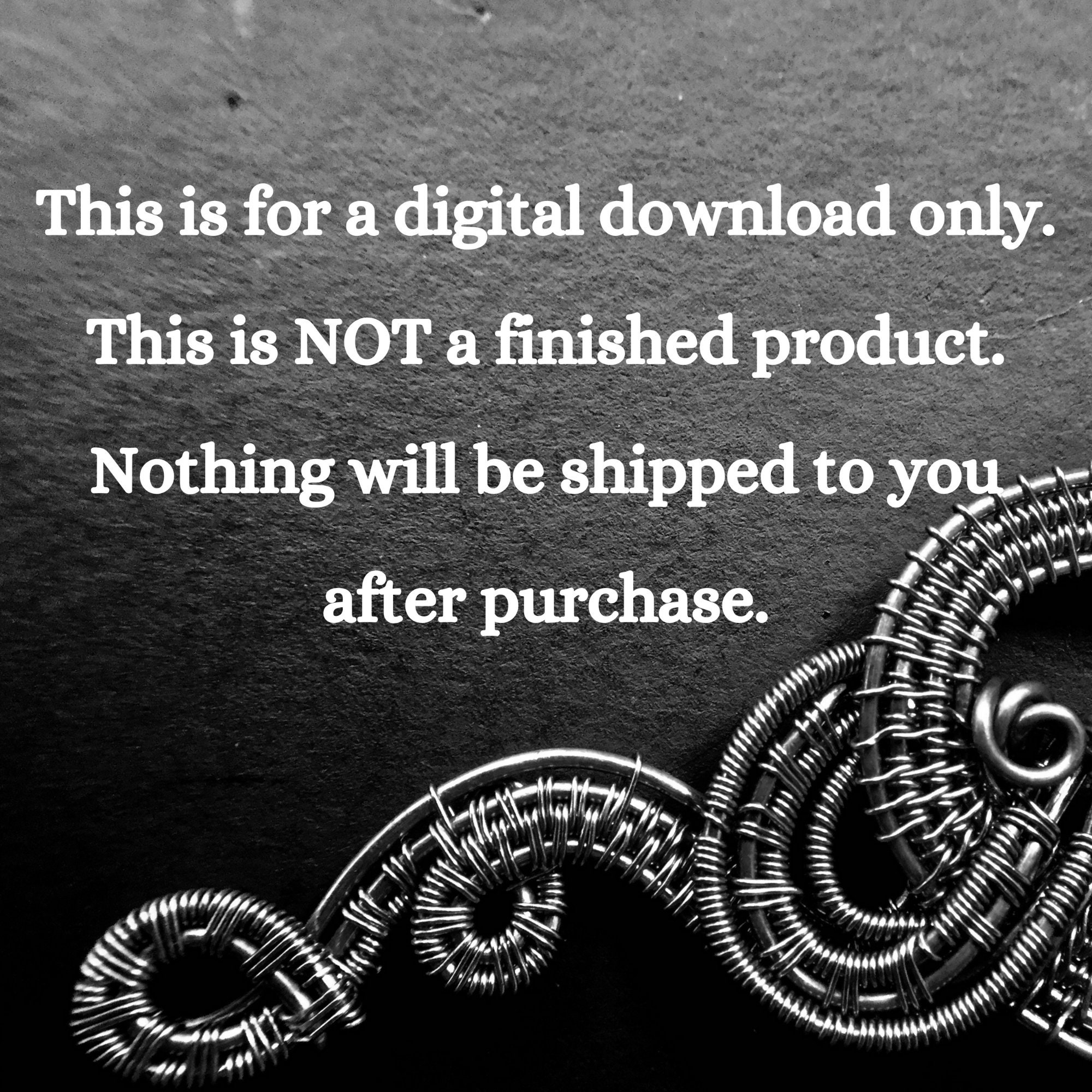 8 Beginner Wire Weaving Tutorial 2 Base Wires PDF Download Etsy