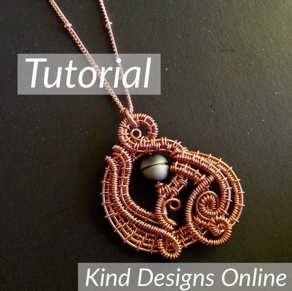 Coiled Wire Bails-How to Create Custom Necklace Jewelry Findings Tutorial 
