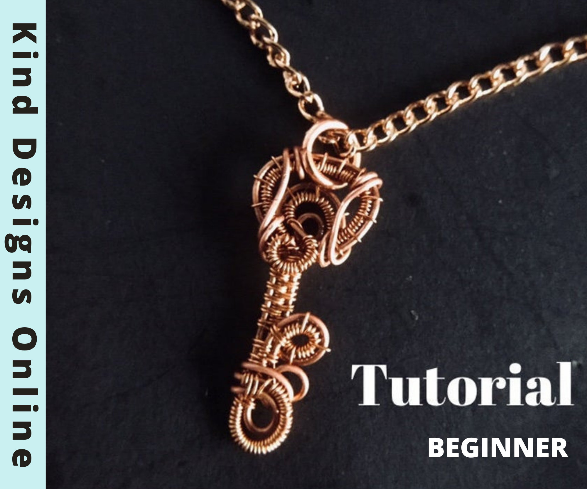 Wire Wrapping Jewelry Making Technique : Make Wire Wrapped Key Pendant -  Wire Wrap Tutorials