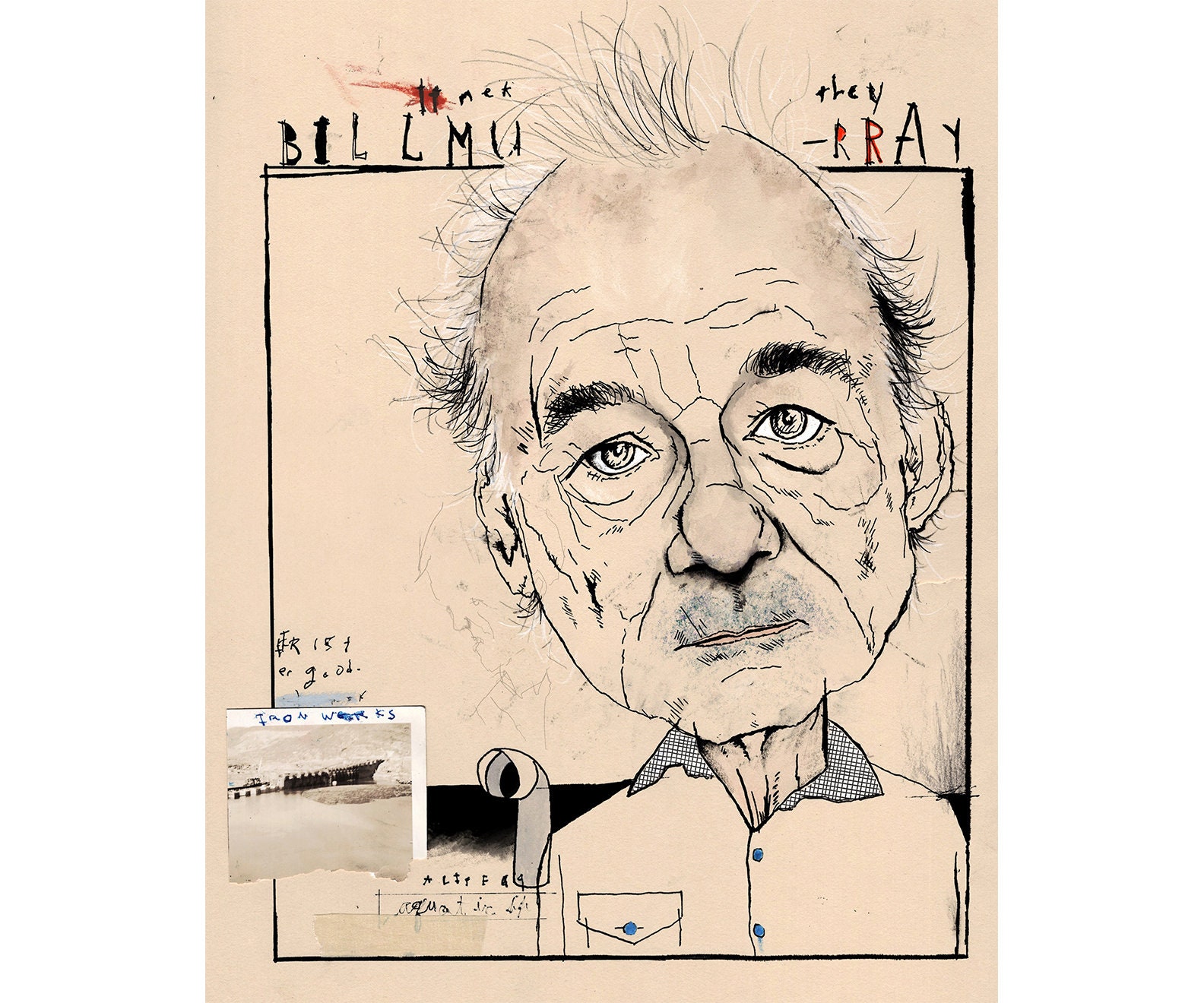 Bill Murray sketch - drawings post - Imgur