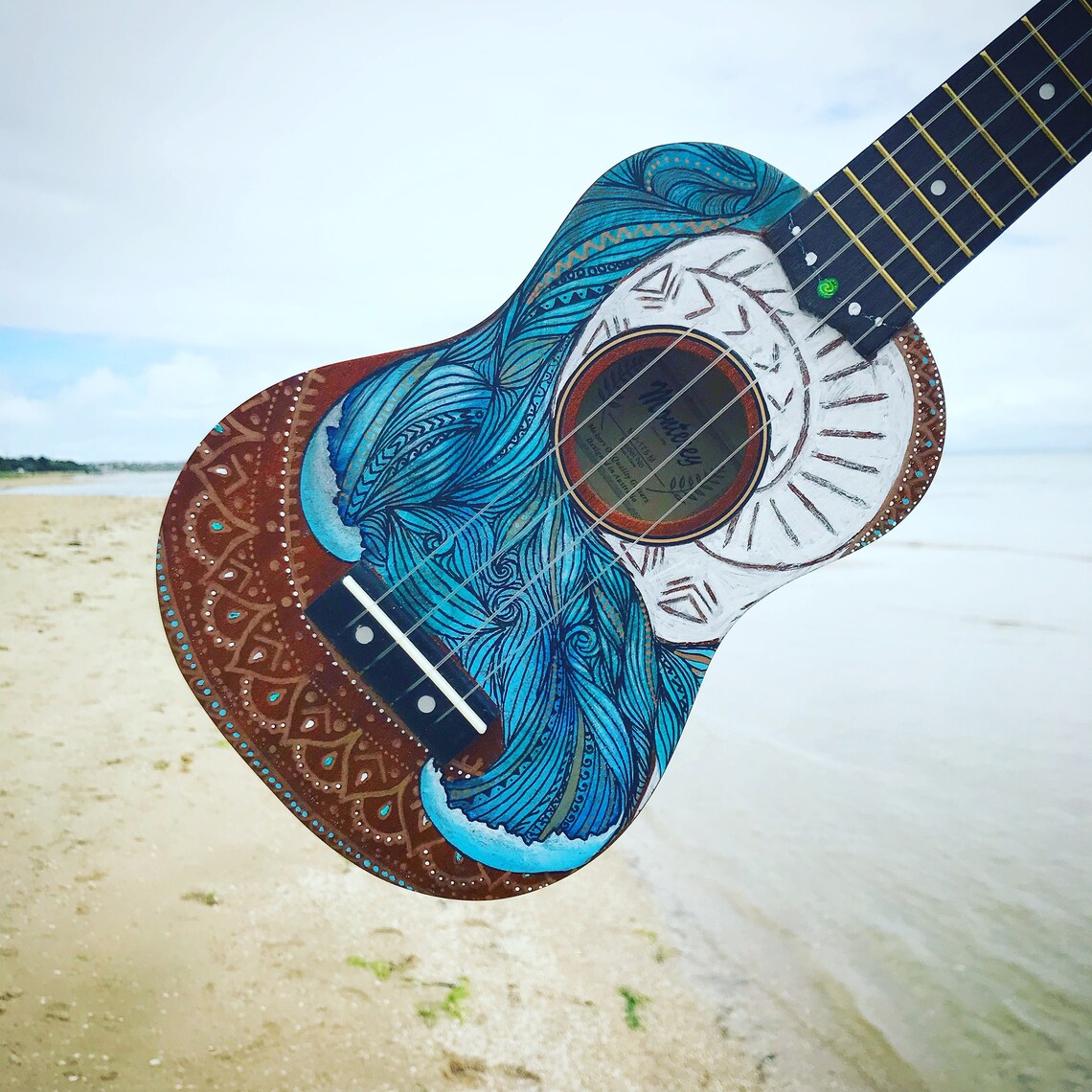 Moana Ukulele Hand Painted Ukuleles Personalised by Coral Etsy Australia
