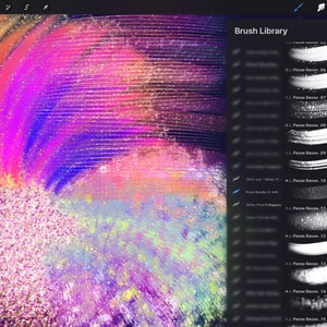 Procreate Illustration Glitter Brushes - Premium Texture Bundle ...