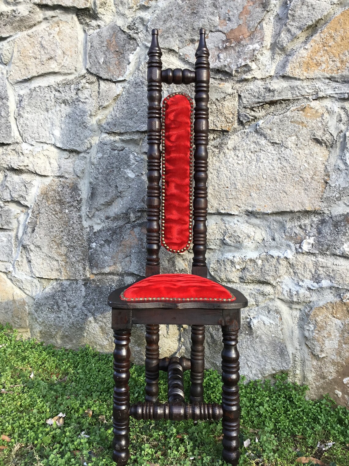 Spanish Hall Chair Prayer Chair Etsy