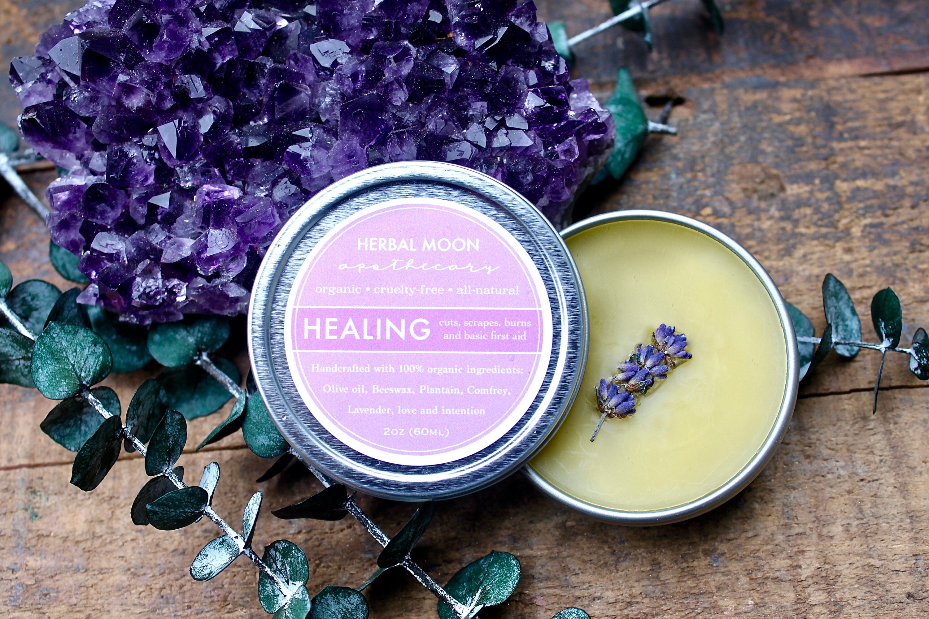 HEALING SALVE organic multipurpose salve first aid Etsy