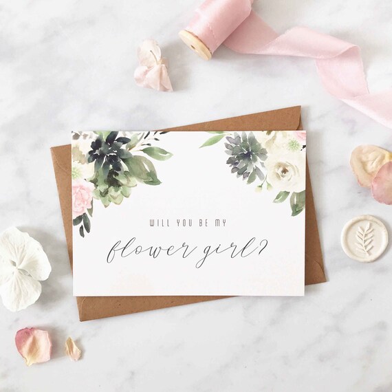 Etsy will you cheap be my flower girl