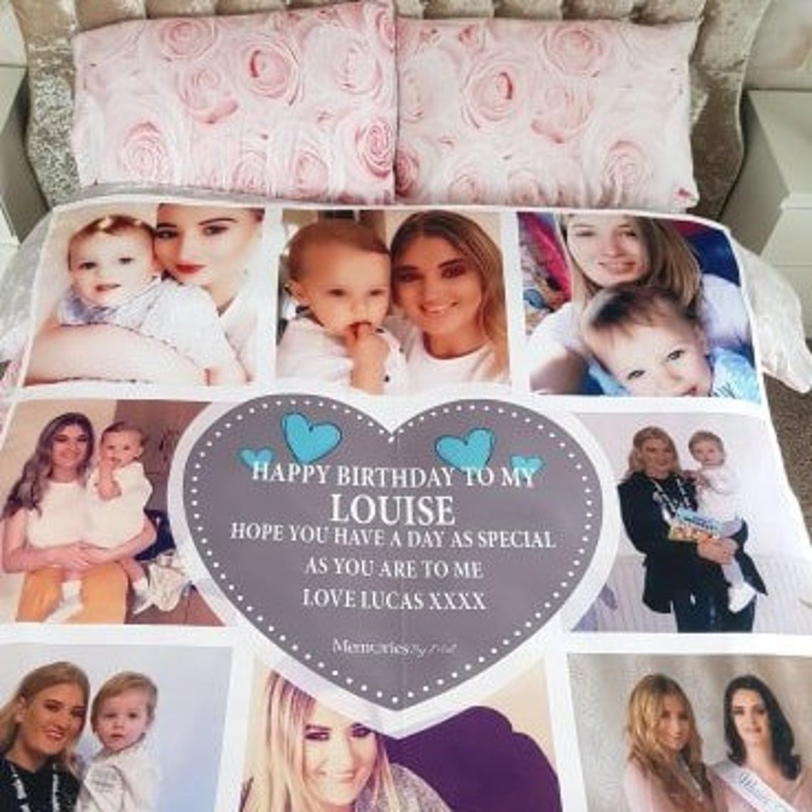 Personalised Photo Blanket Etsy