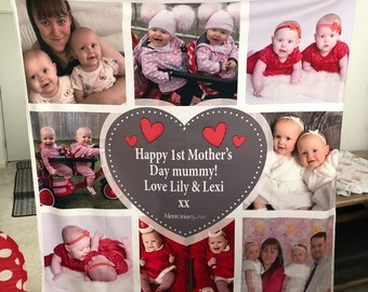 Personalised Mothers Day Blanket